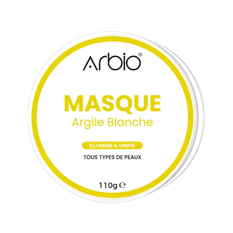Masque argile blanche