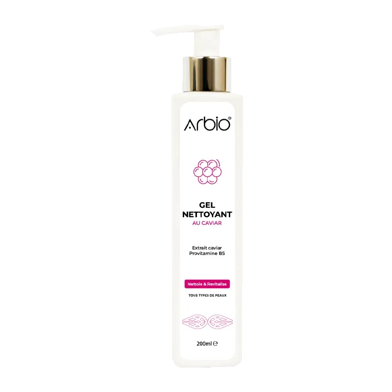Gel nettoyant au caviar