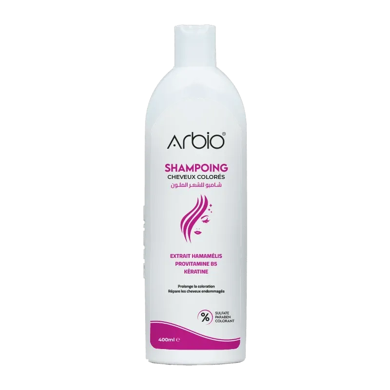 Shampoing cheveux colorés