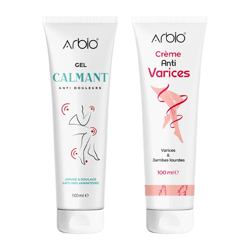 Pack Gel anti-douleurs&Crème anti-varices