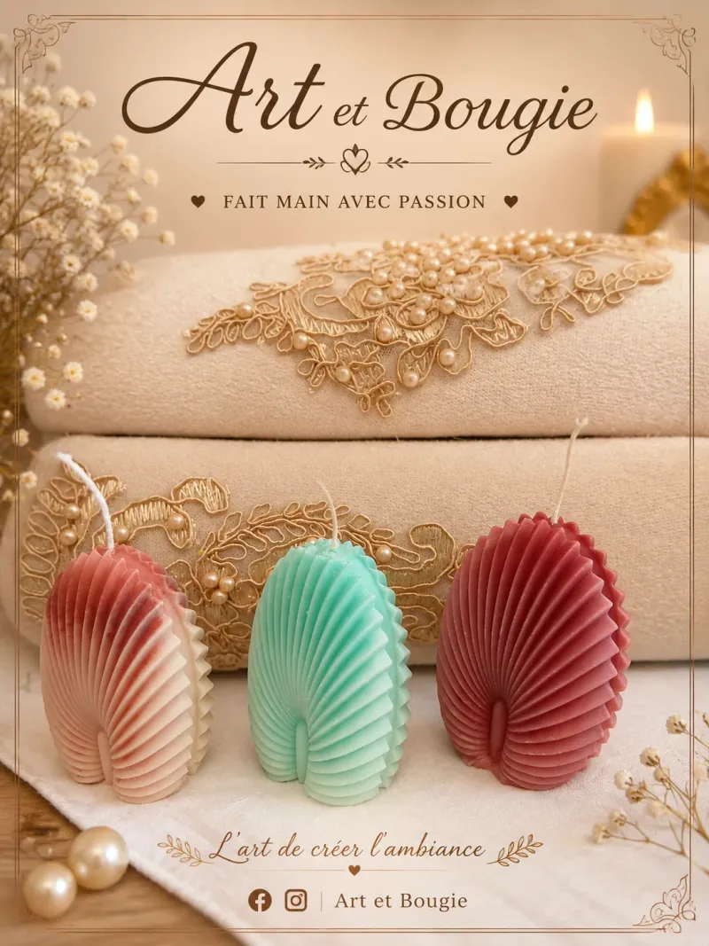 Grand coquillages parfumées