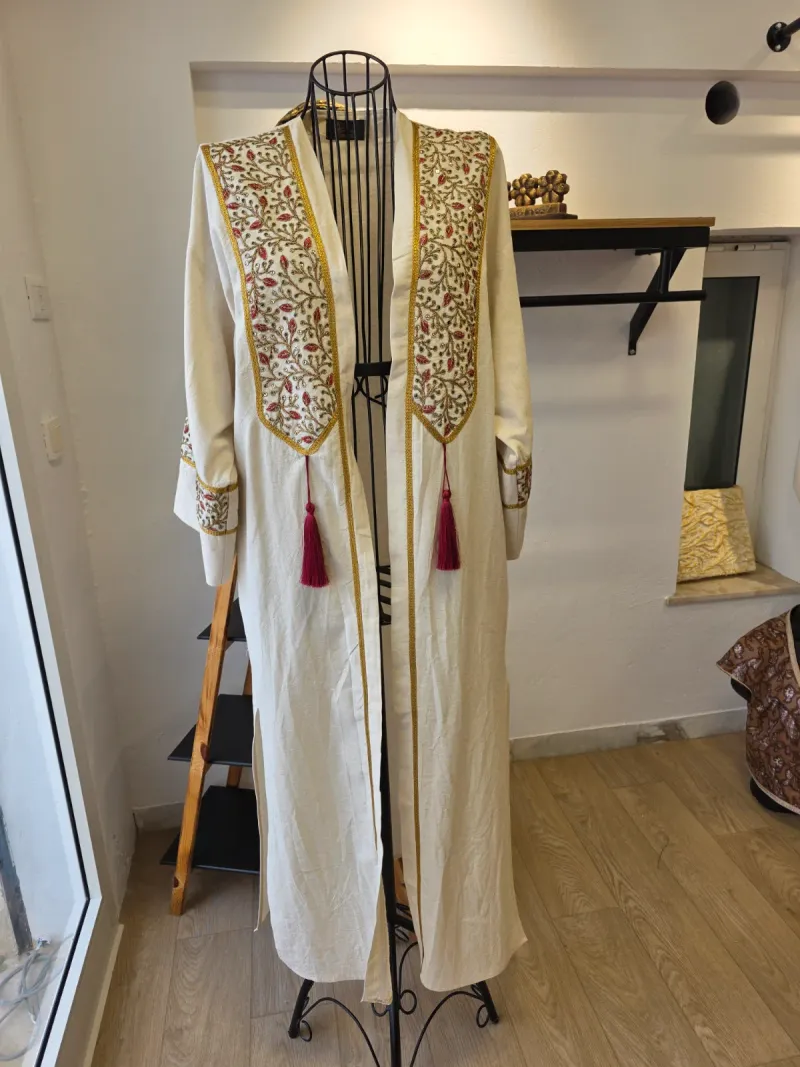 Abaya pur lin