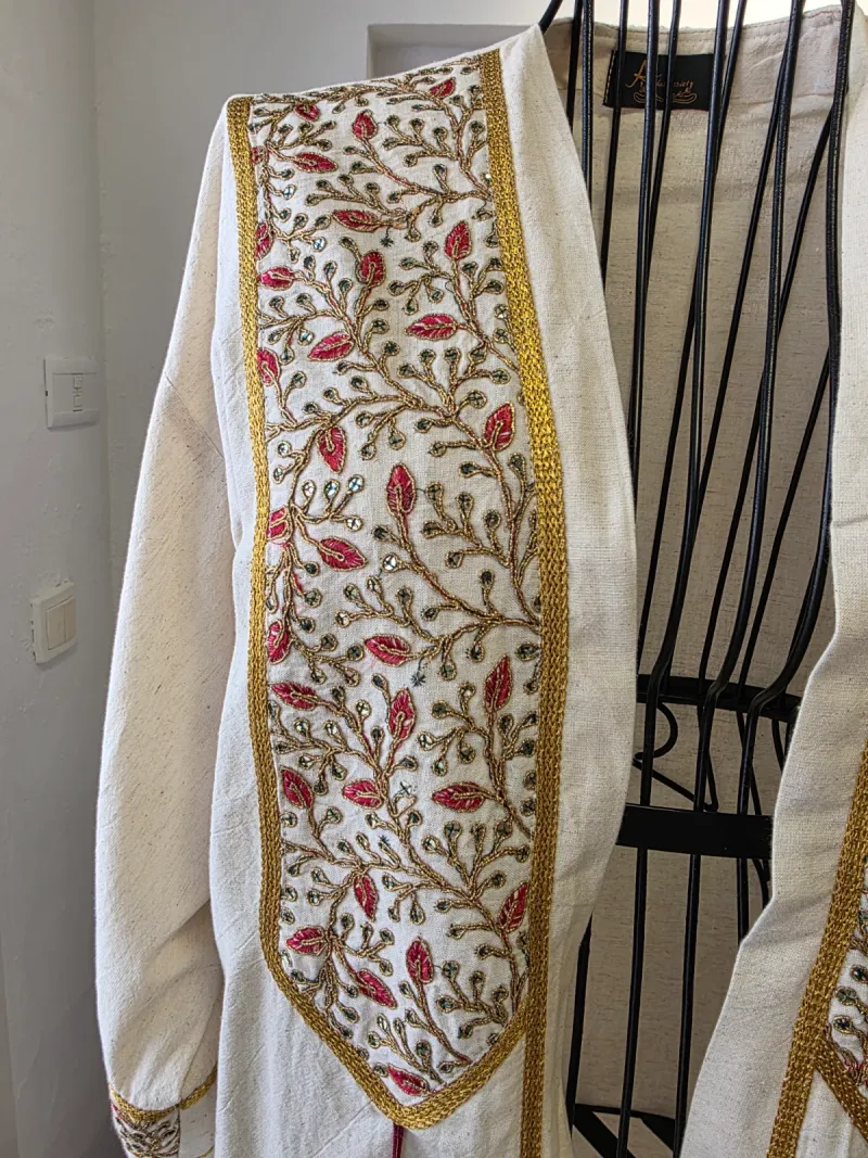 Abaya pur lin