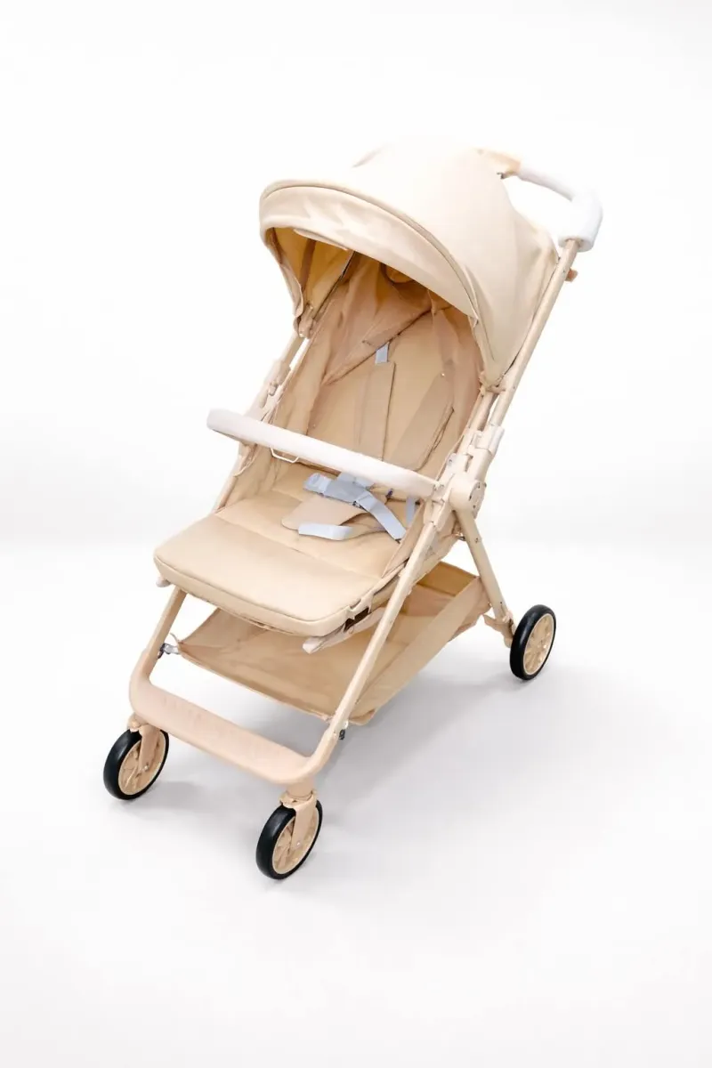 Pousette noir , gris , beige