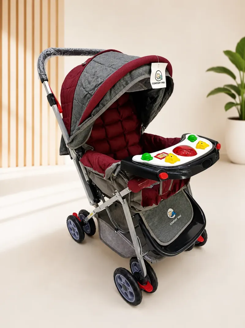 ✨ CONFORT PRO — Poussette Double Face ✨