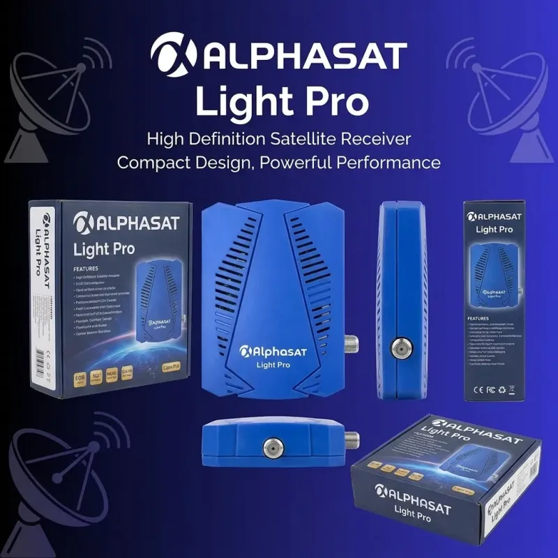 AlphaSat Light Pro Full HD 1080p –