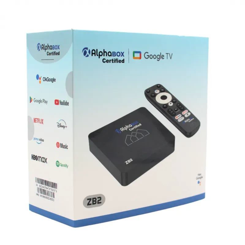 Box Android Alphabox Certified