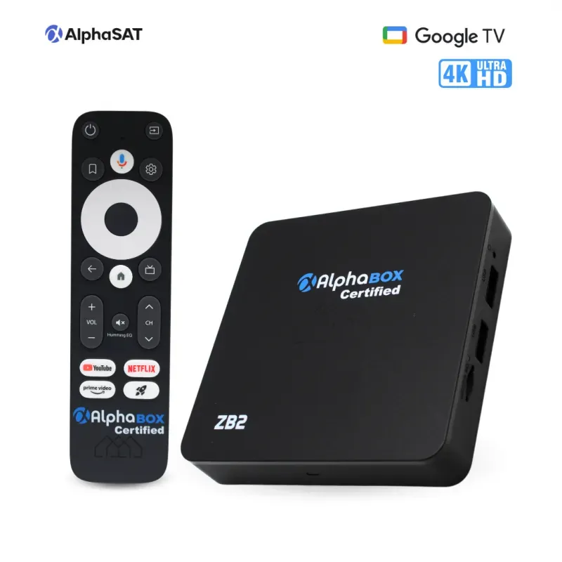 Box Android Alphabox Certified