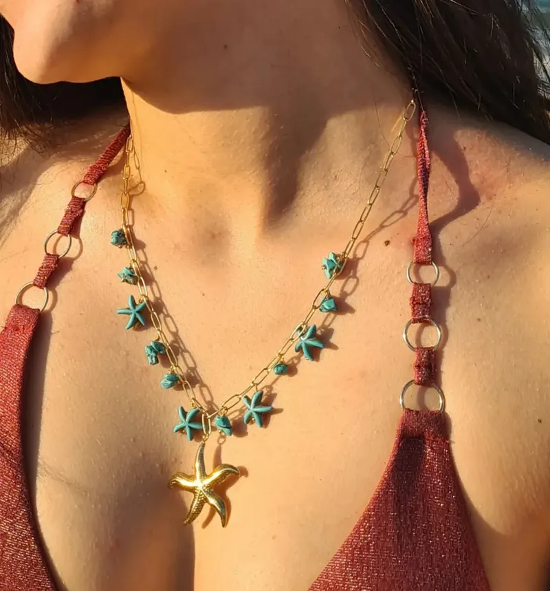 Collier Étoiles en Acier Inoxydable – Éclat Céleste & Élégance Moderne