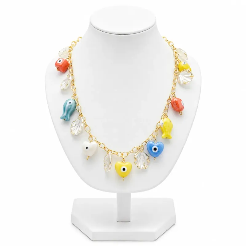 Collier multicolore