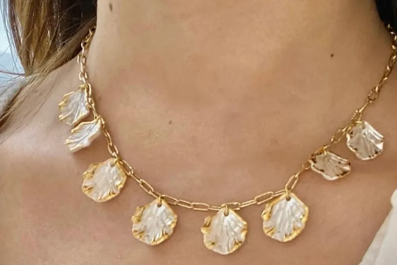Collier coquillage