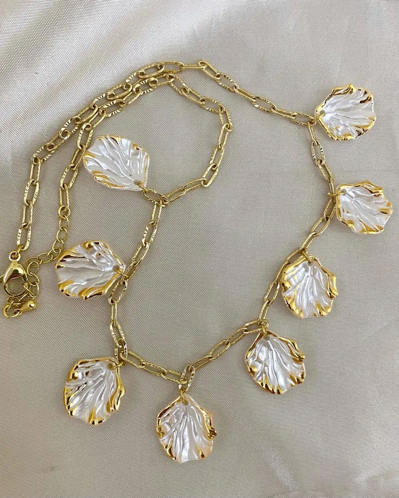 Collier coquillage