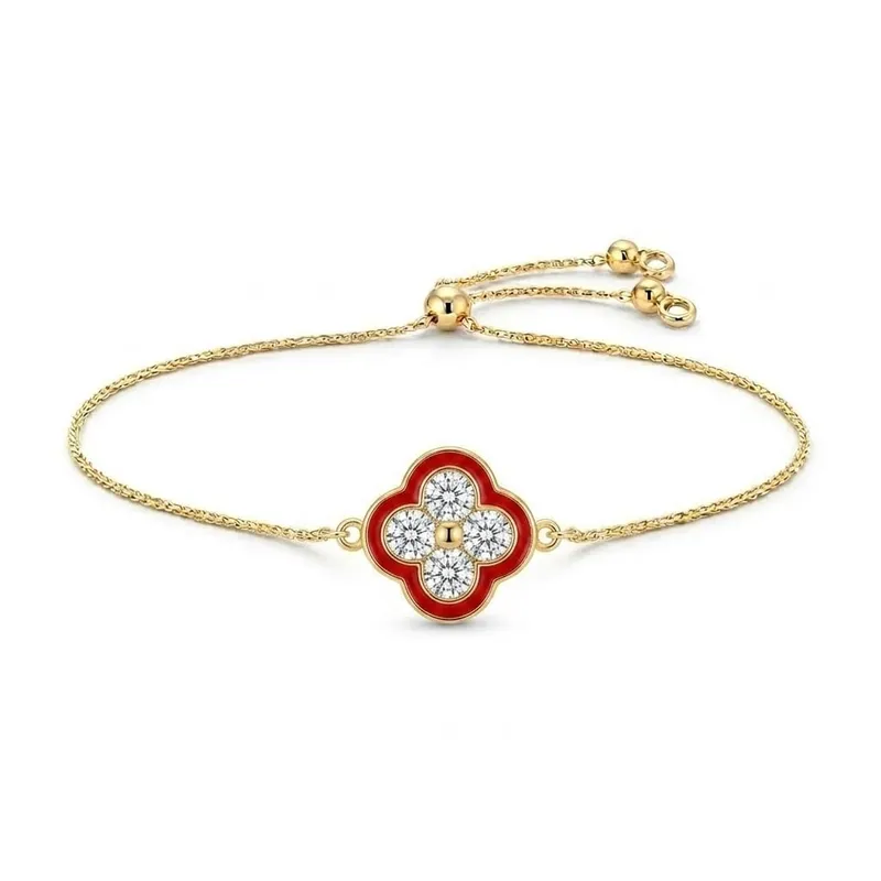 Bracelet Jon Richard trèfle
