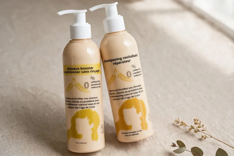 Pack shampoing et reconditionner revitalisant