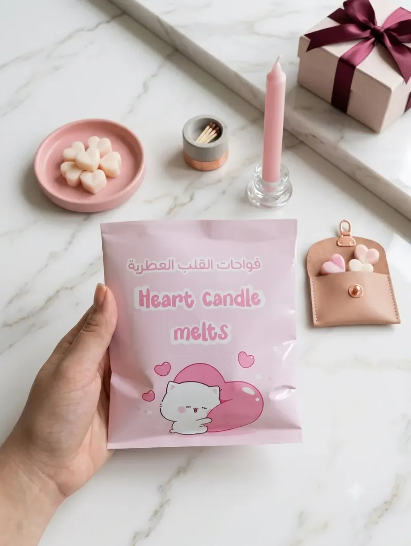 Heart wax melts