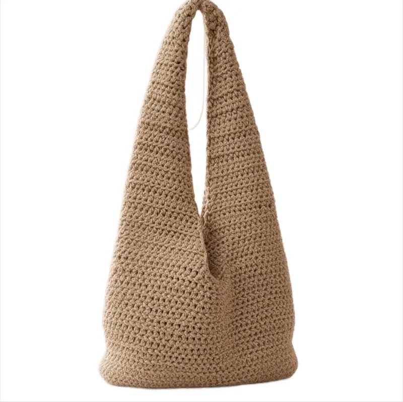 Crochet tote bag