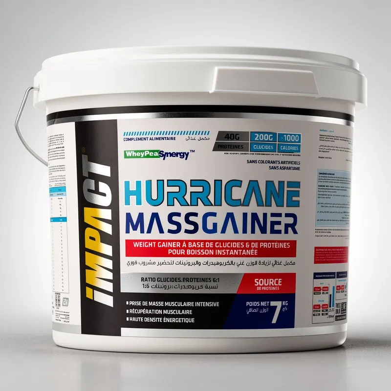 HURRICANE MASS GAINER-7Kg - WHEYPEASYNERG ®