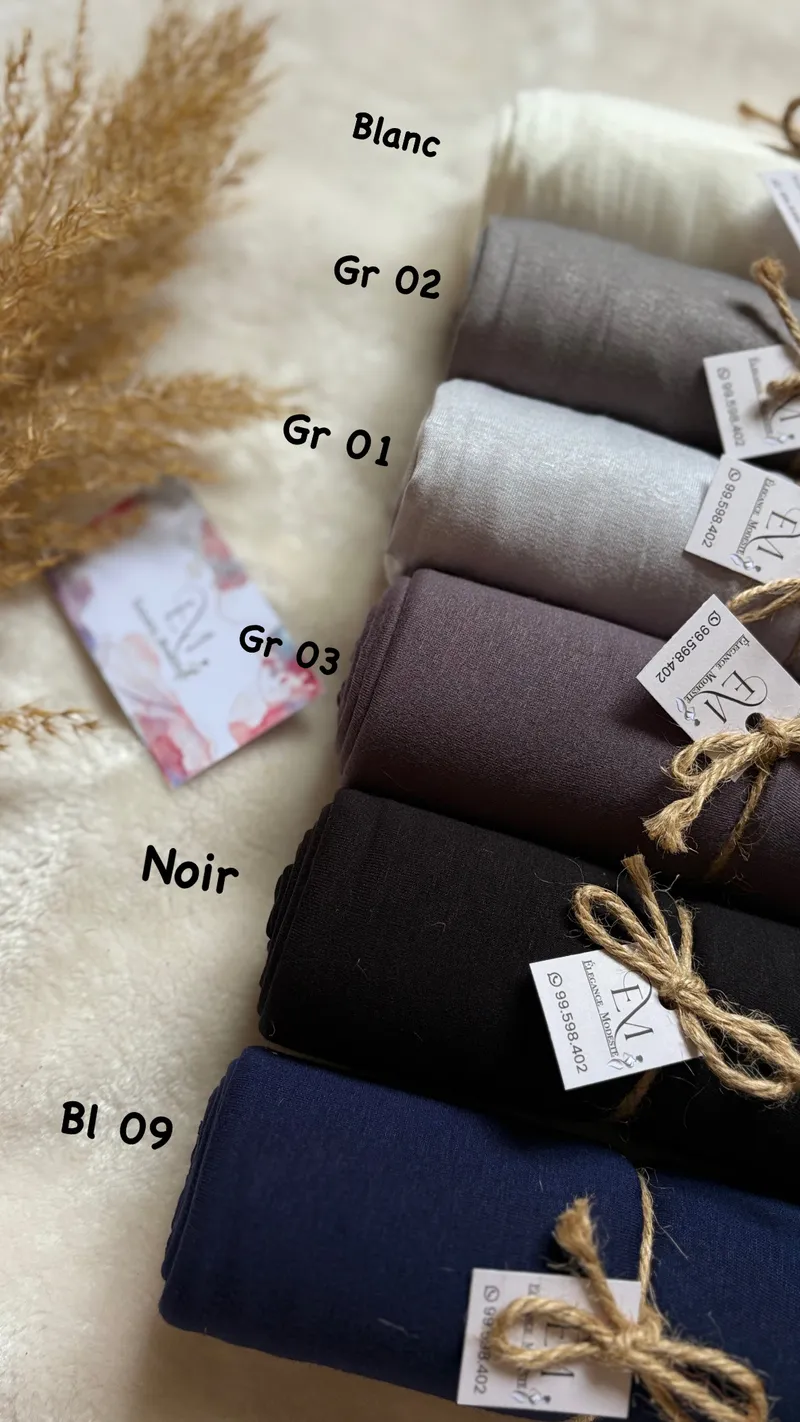 Foulard coton double large ✨