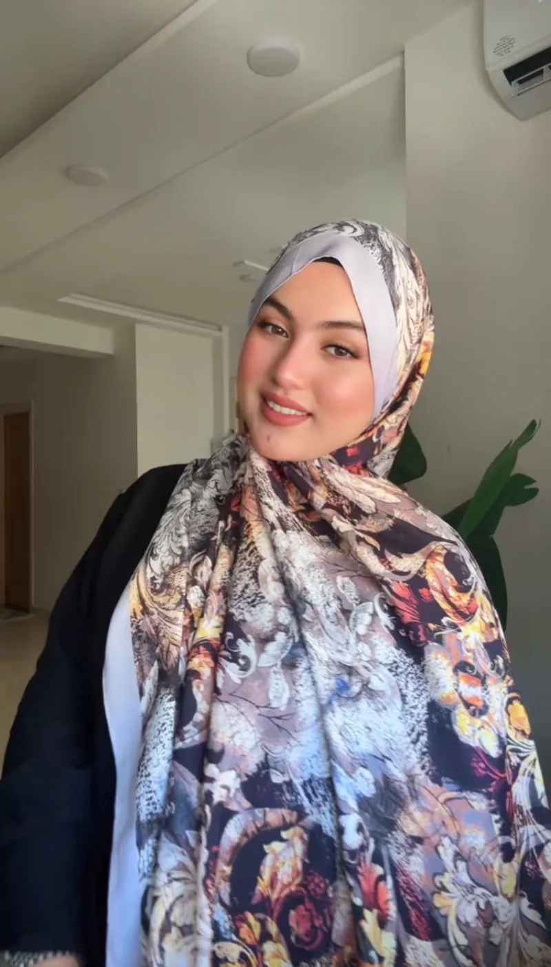 Foulard satin de soie