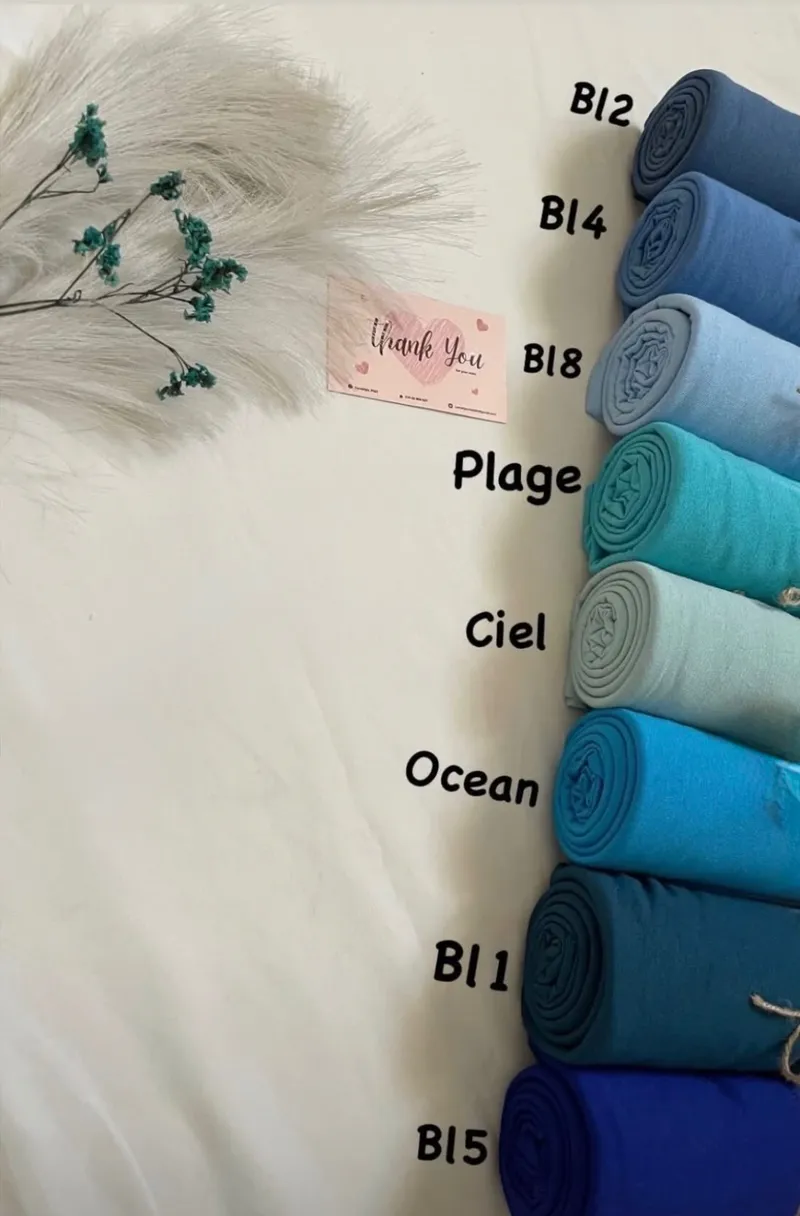 Foulard coton double large ✨