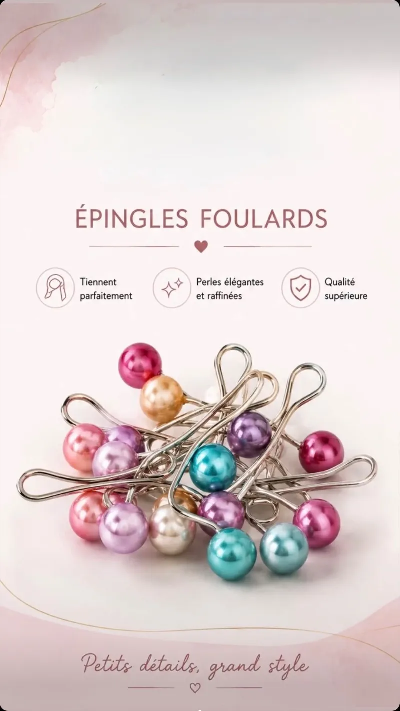 ÉPINGLES FOULARDS