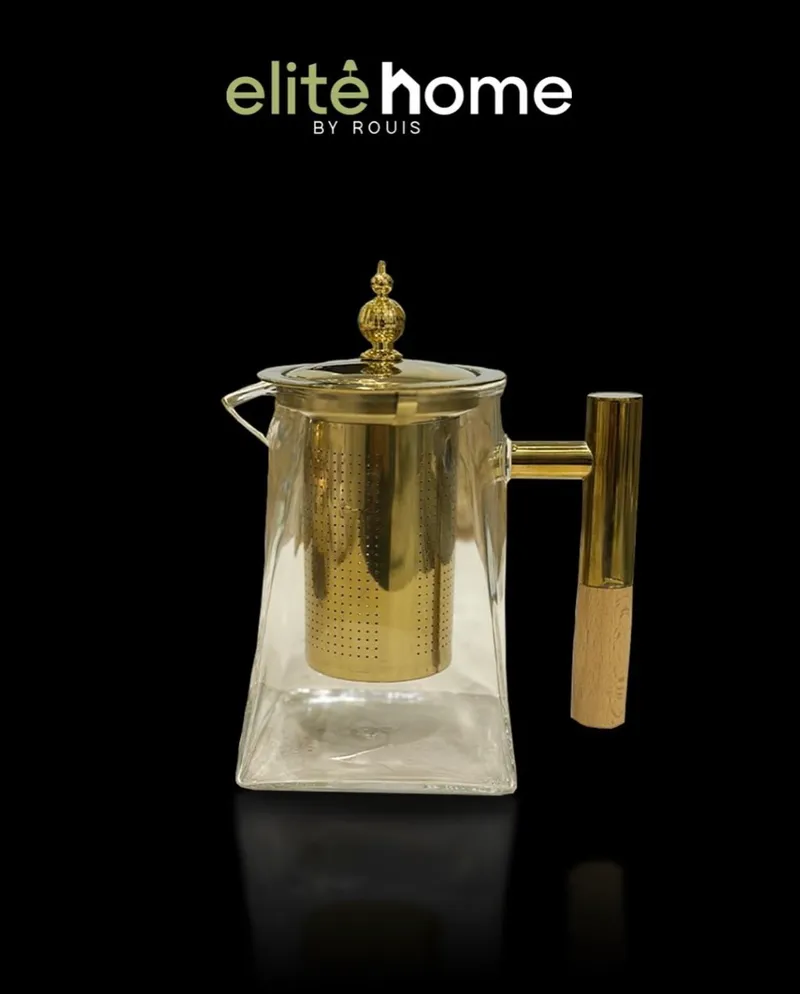 Théière en verre avec filtre 750cl