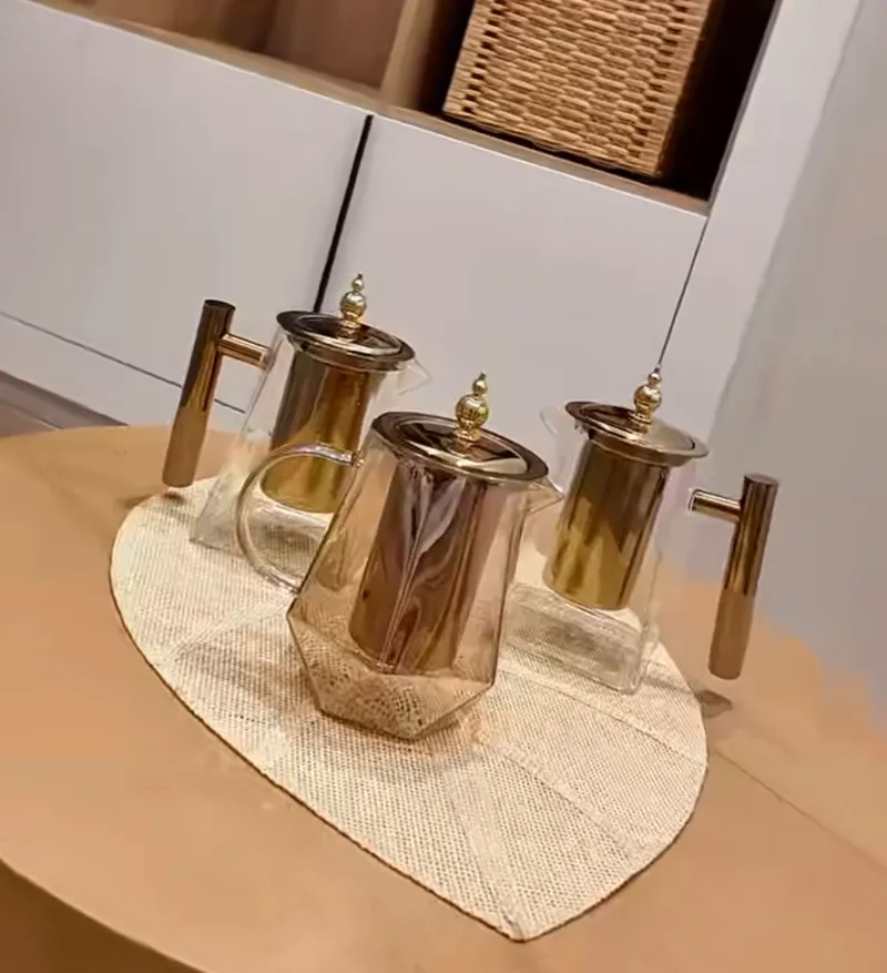 Théière en verre avec filtre 750cl