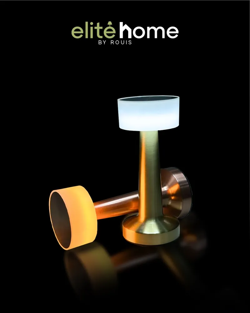 Lampe de table sans fil rechargeable