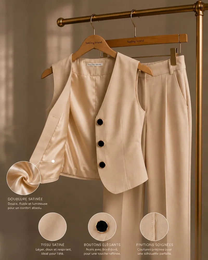 Ensemble Gilet & Pantalon “Old Money”