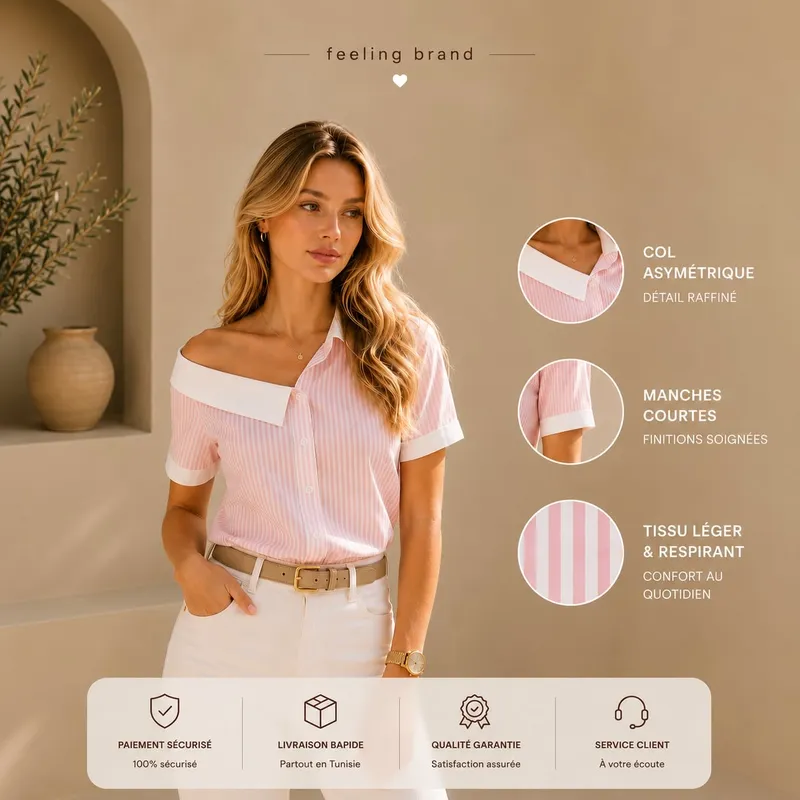 Chemise Élégance & Confort