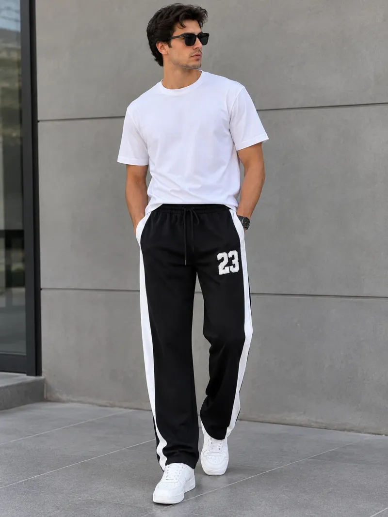 pantalon coton baggy