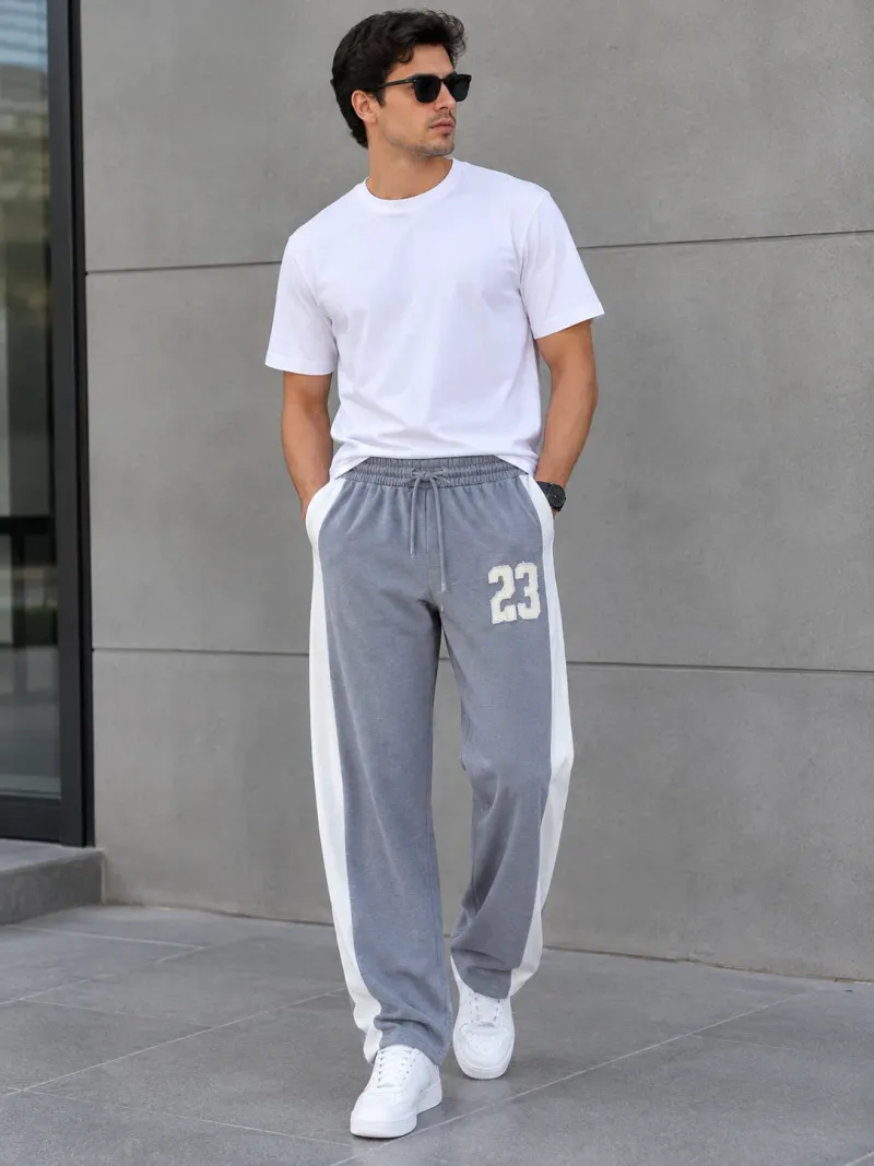 pantalon coton baggy