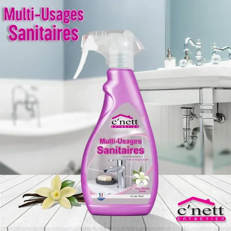 C'NETT SANITAIRE MULTI-USAGES sanitaires 750ML