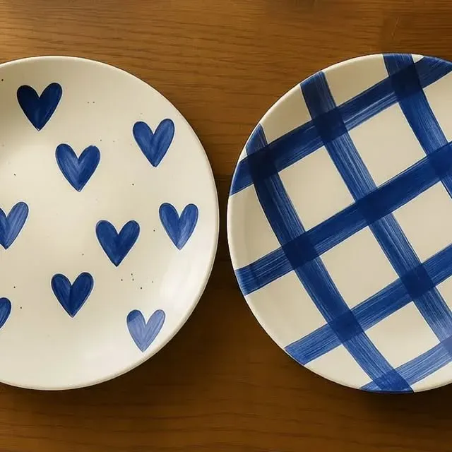 handcrafted plate