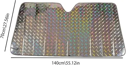 Pare Soleil Universel, Pliable, Protection UV, Réflecteur De Chaleur, Taille 140*70 cm