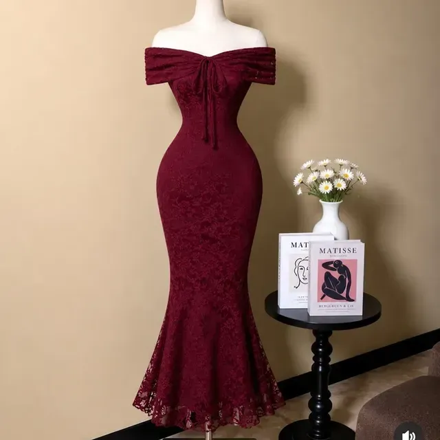 Robe dentelle