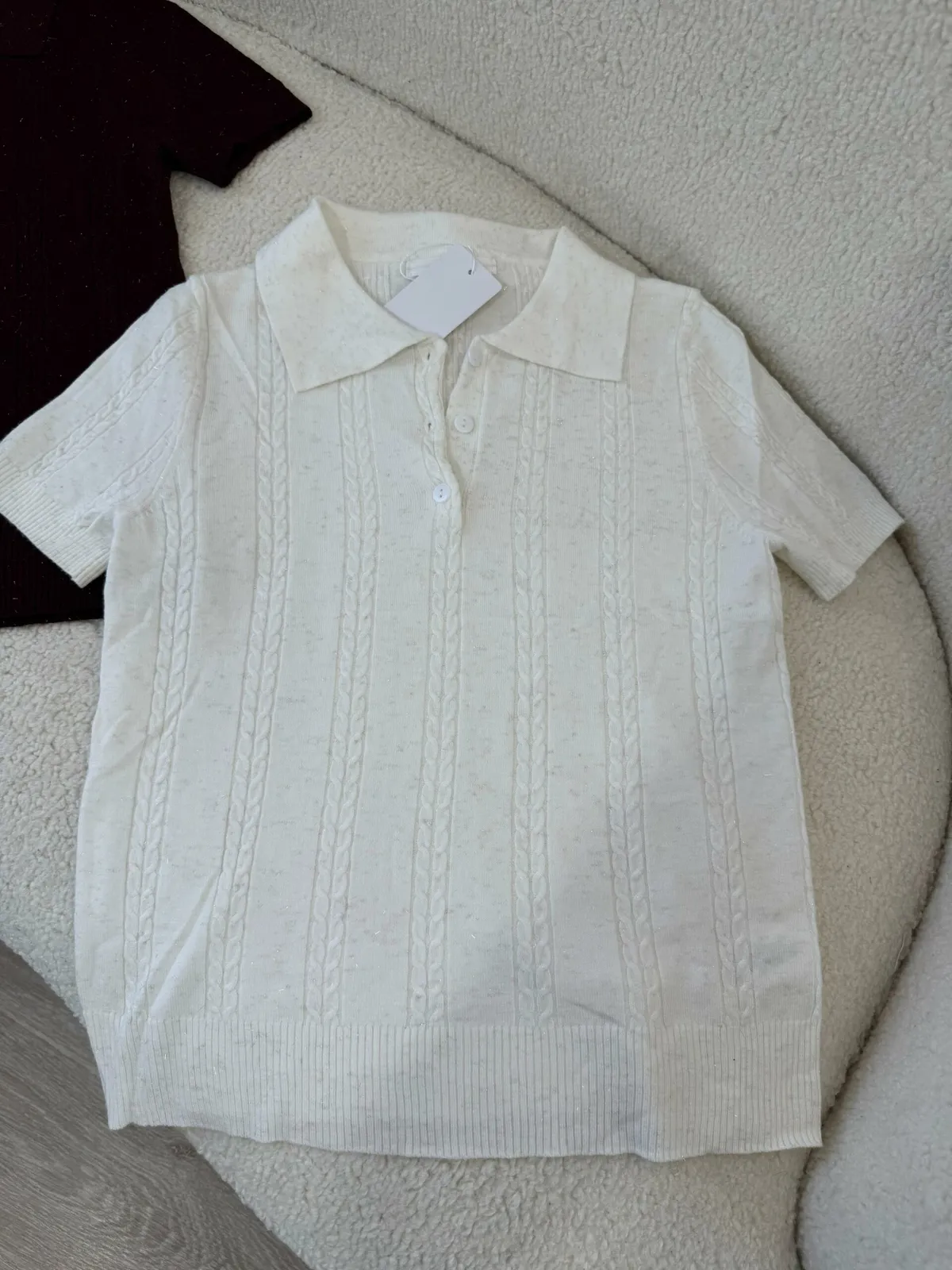 Polo maille chic