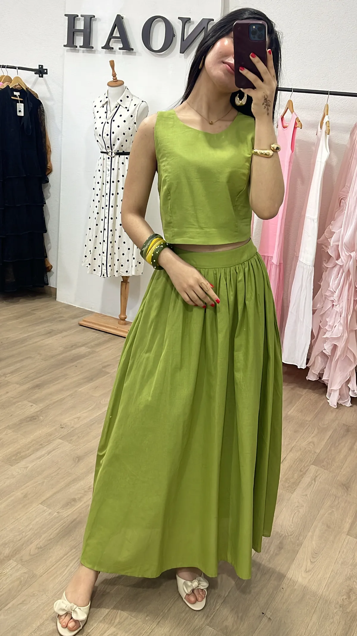 Ensemble Vert Olive