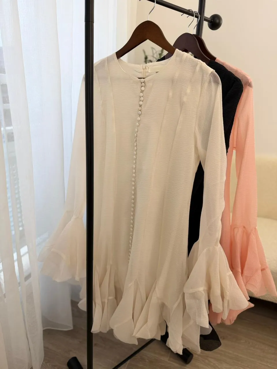 Robe Élégance Volantée