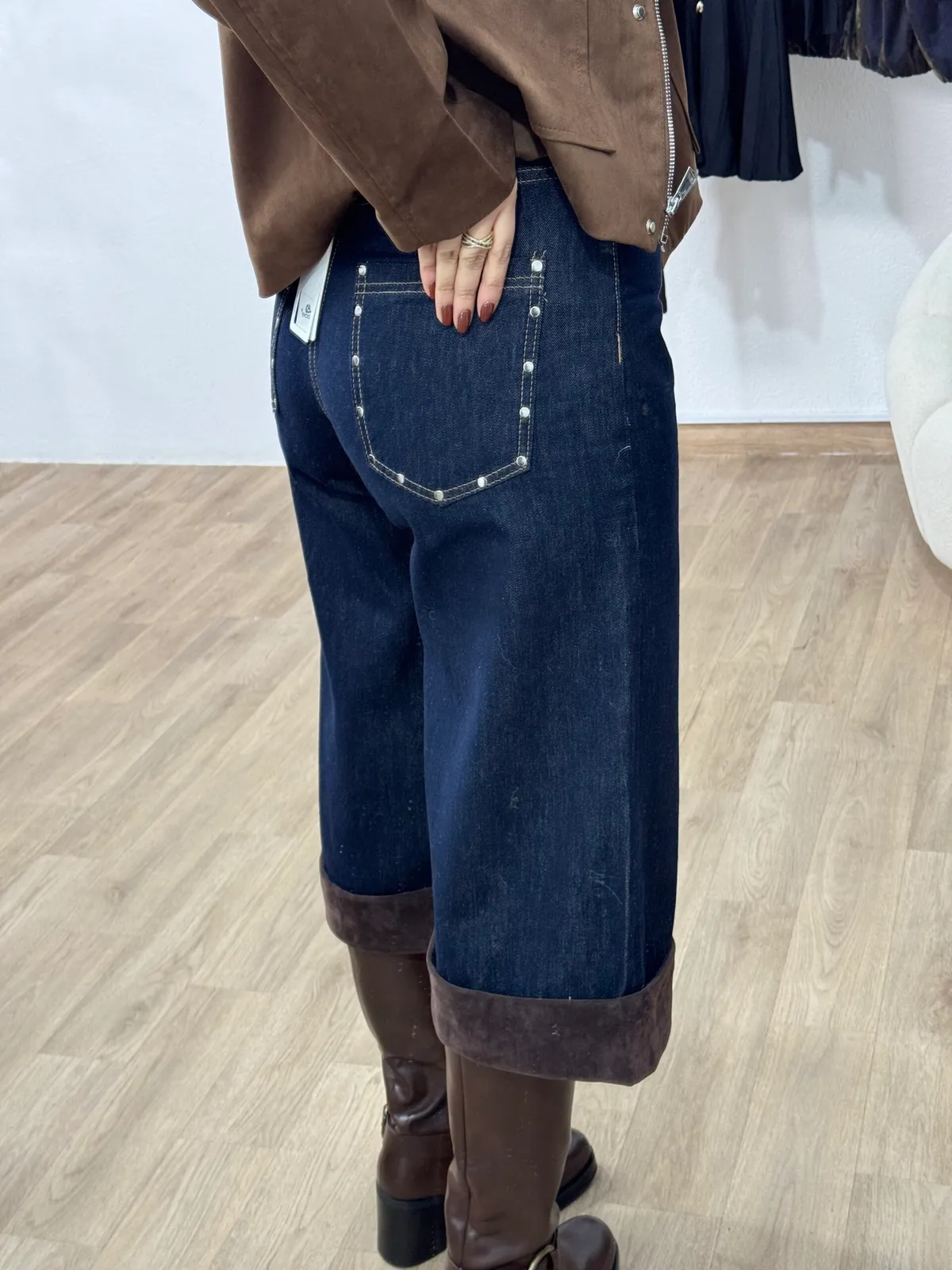 Bermuda Denim Rivets