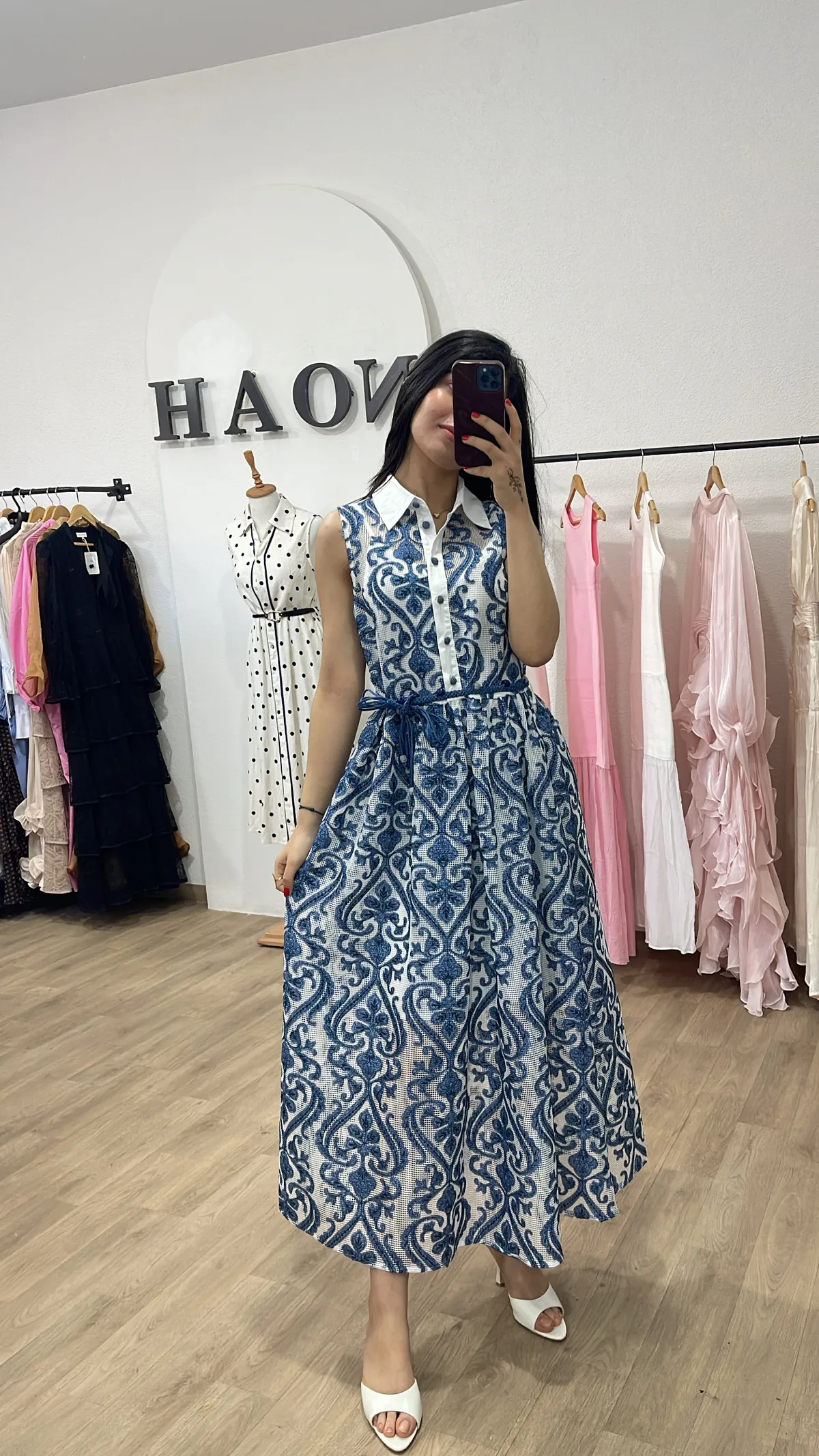 Robe Santorini Bleu Majesté