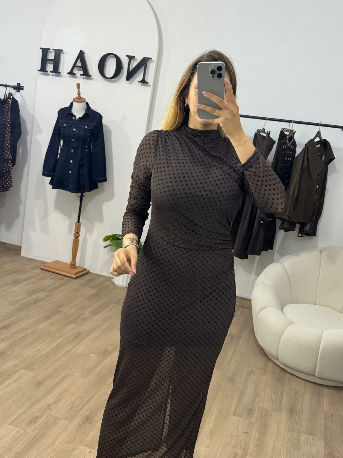 Robe Cacao Élégance
