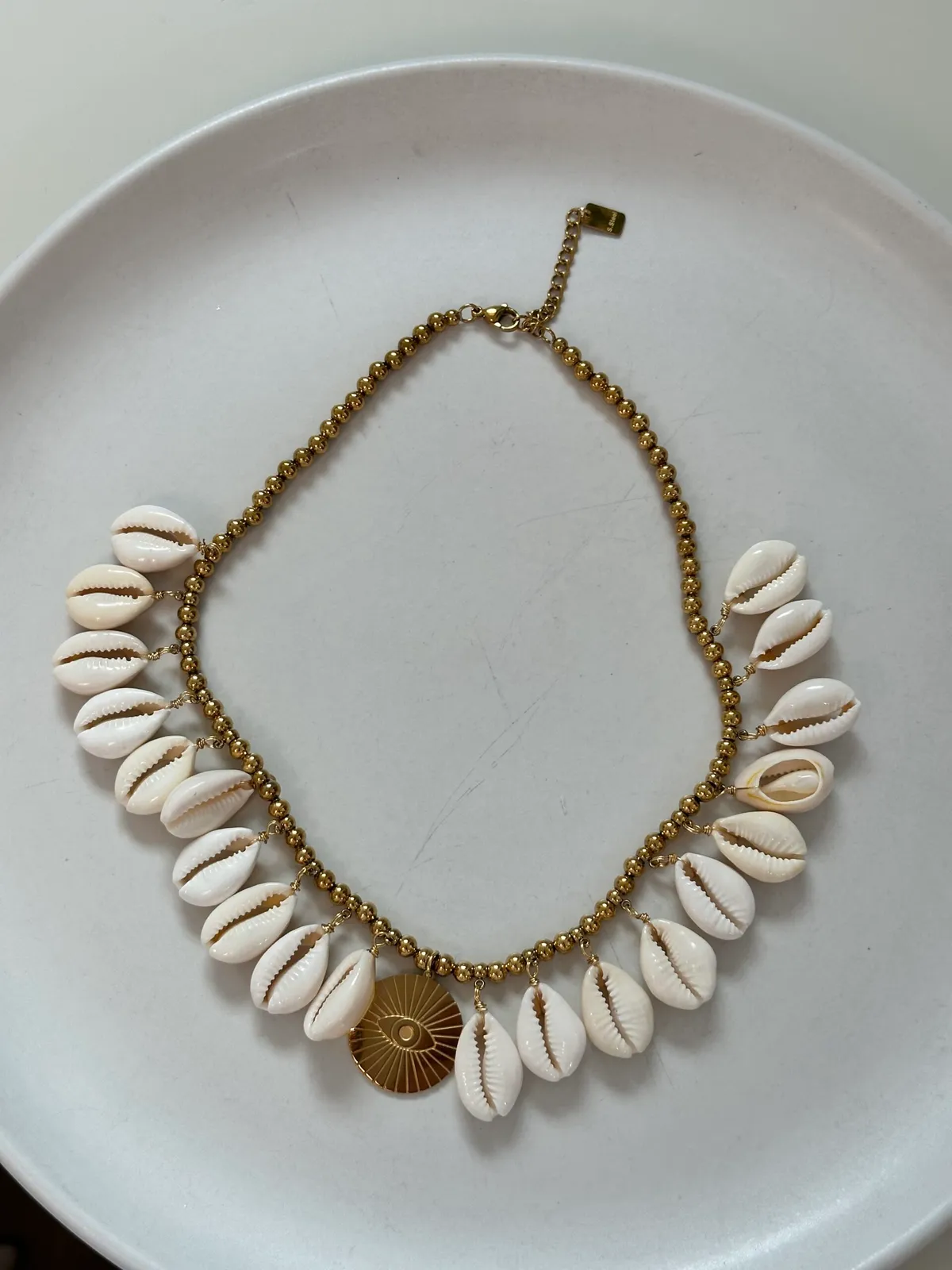 Collier Choker Coquillages