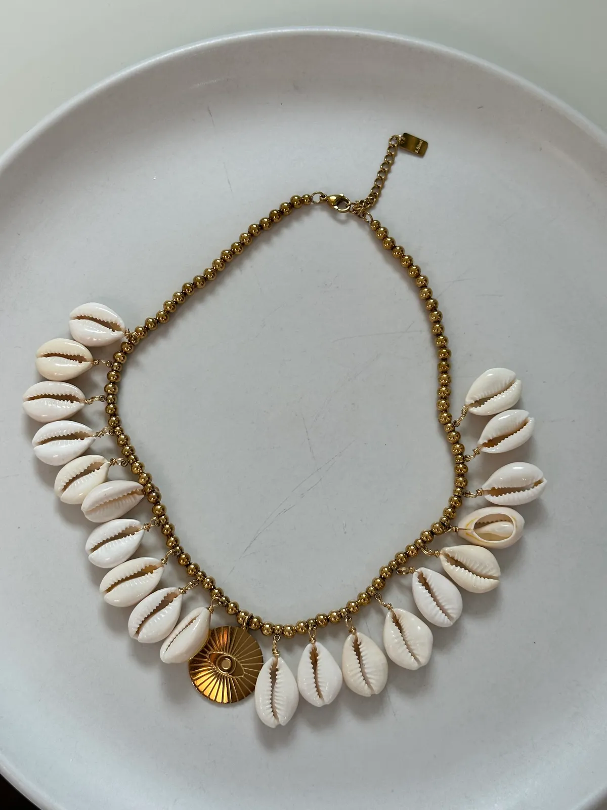 Collier Choker Coquillages