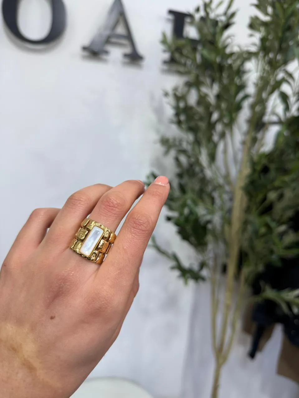 Bague Simplicité Dorée