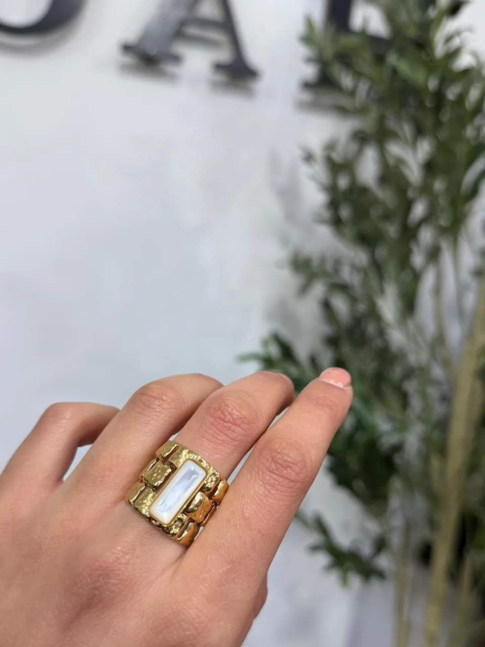Bague Simplicité Dorée