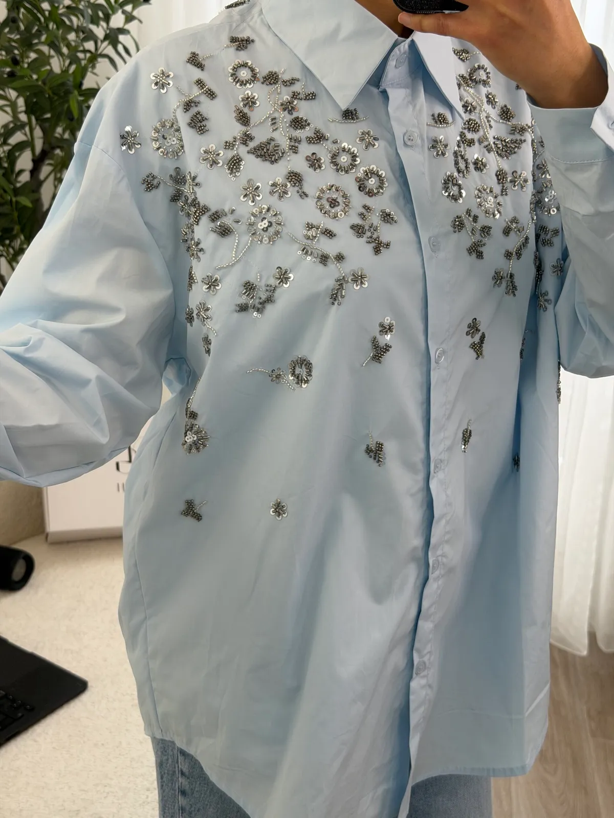 Chemise Floréa Strass