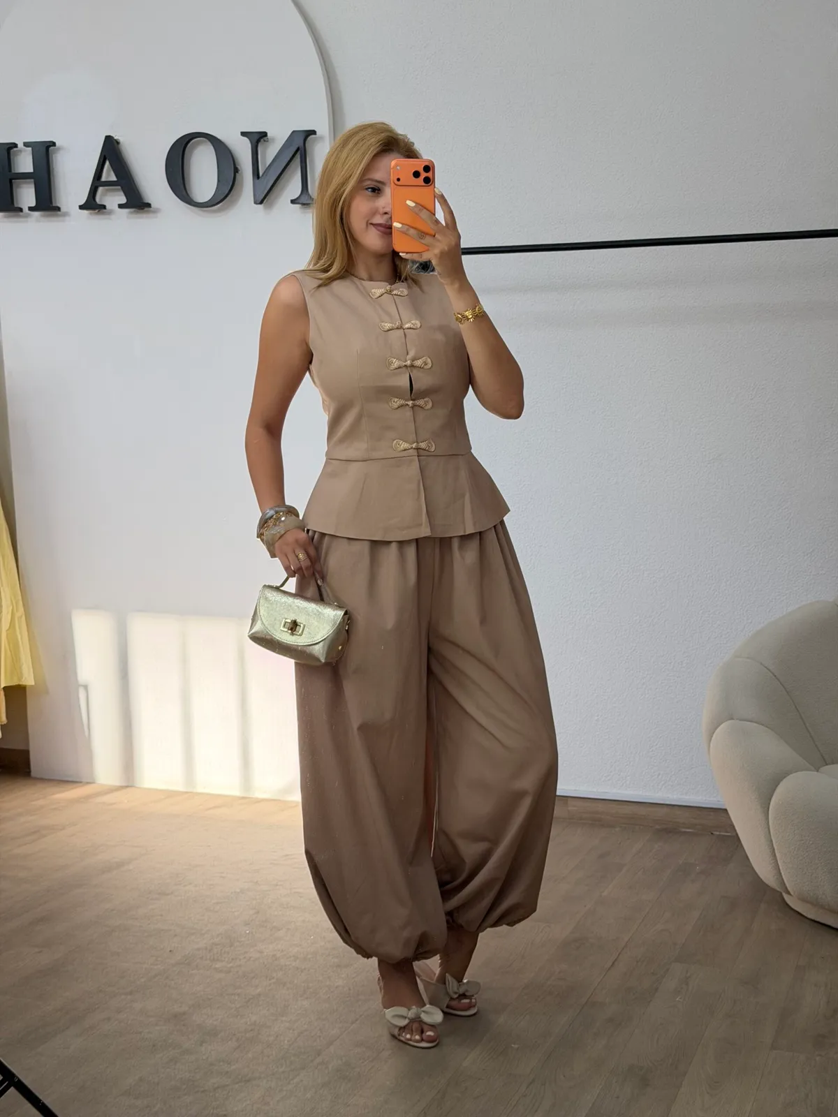Ensemble Saharienne Chic