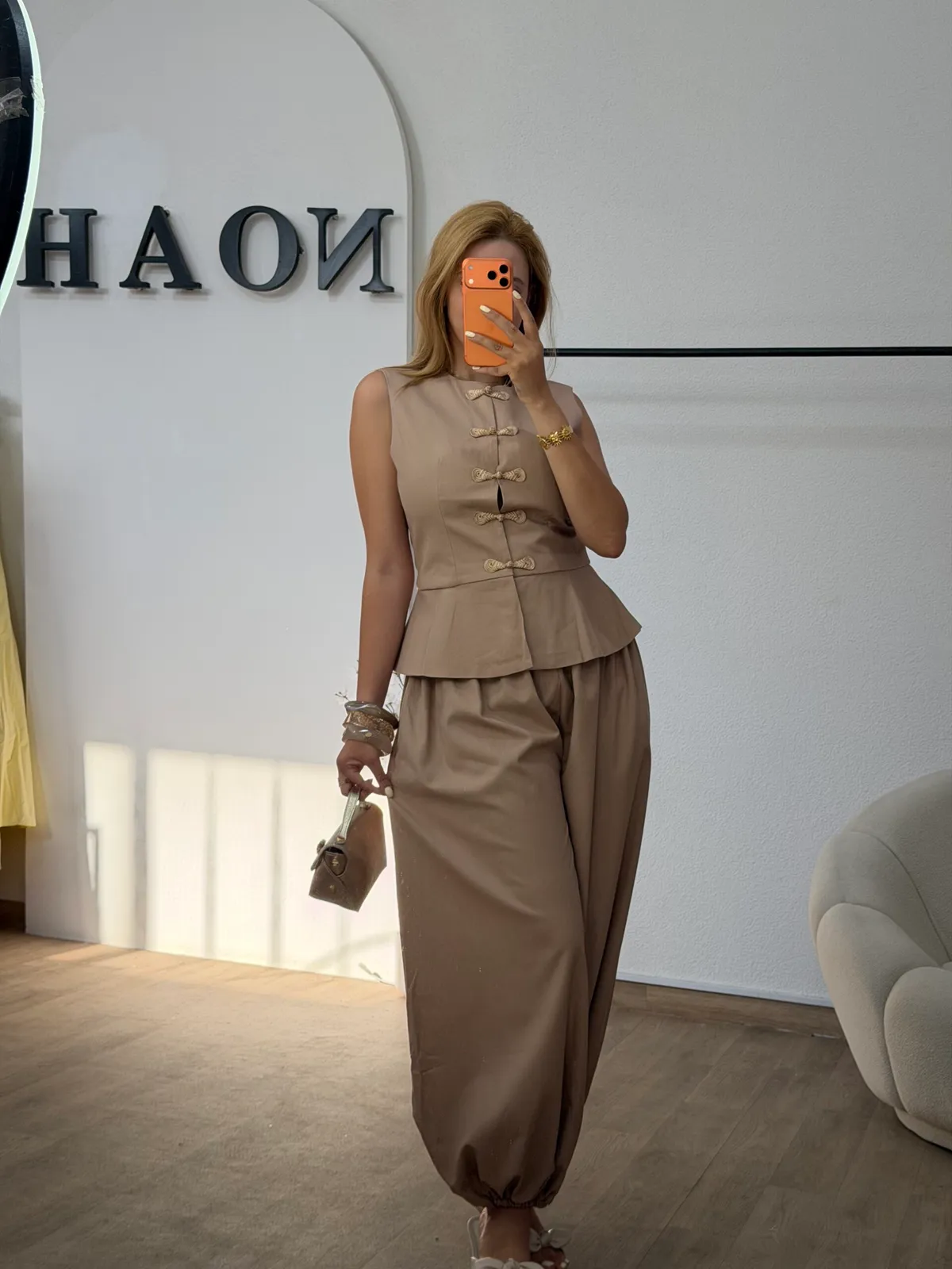 Ensemble Saharienne Chic