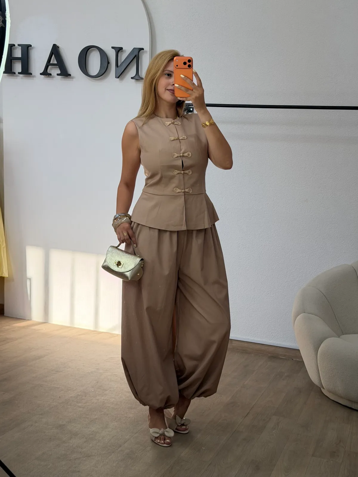 Ensemble Saharienne Chic